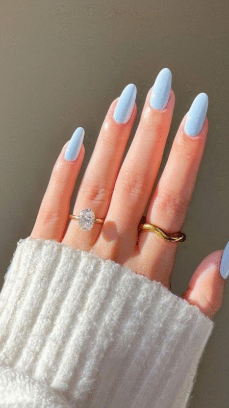 Icy Blue Ombré